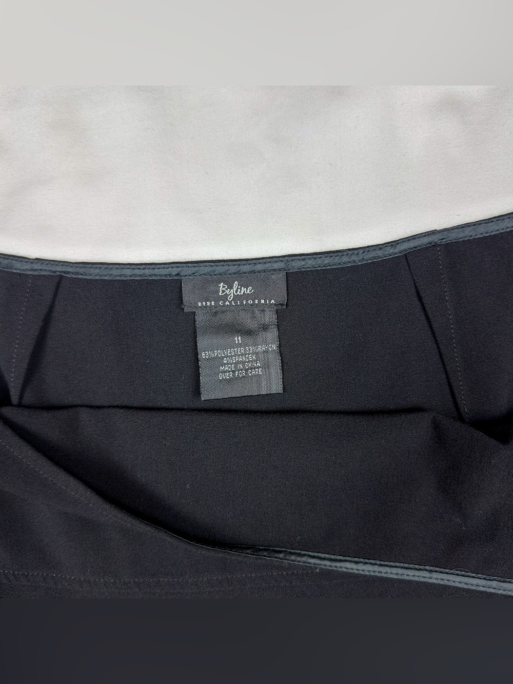 Y2K Low Rise Black Mini Skirt - Picture 5 of 7